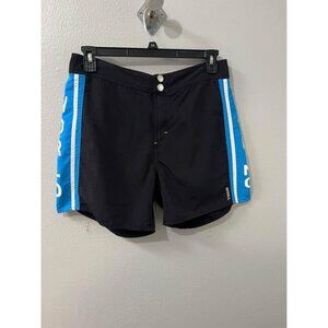 BRUGI swim shorts  black and blue size large sailing world